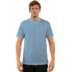 Koszulka Basic z krótkim rękawem do sublimacji - Blizzard Blue S