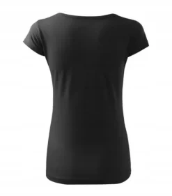 Koszulka damska t-shirt MALFINI PURE czarna L
