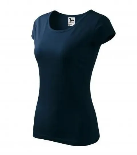 Koszulka damska t-shirt MALFINI PURE czarna L