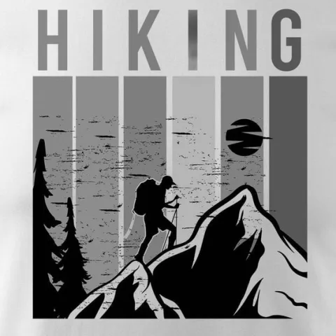 Koszulka outdoor w góry dla turysty namiot Tatry trekkingowa męska biała REGULAR M