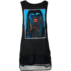Koszulka Reebok Dance Long Tank damska top bezrękawnik sportowy 2XS