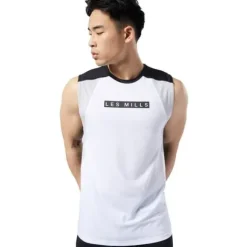 Koszulka Reebok Les Mills SmartVent męska termoaktywna bezrękawnik sportowy S