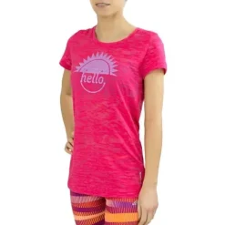 Koszulka Reebok RH Burnout damska t-shirt przedłużany sportowy termoaktywny S
