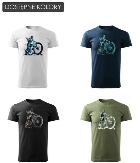 Koszulka rowerowa na rower z rowerem górskim MTB Downhill Mountain Bike męska khaki REGULAR XXL