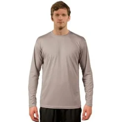 Koszulka Solar z długim rękawem - Athletic Grey XXXXL