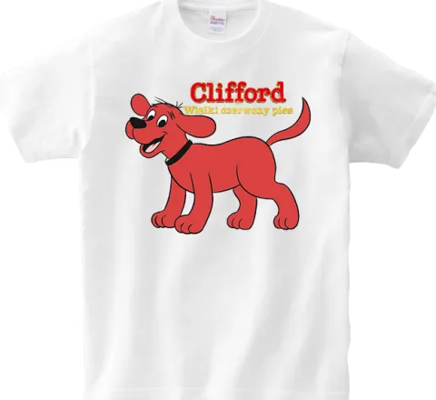 Koszulka T-shirt Clifford - Wielki Czerwony Pies