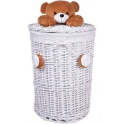 Kosz wiklinowy Miś 75L