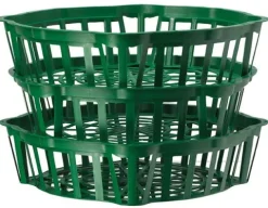 Koszyk do cebulek okrągły 18cm | Zieleń trawiasta