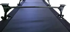 ŁÓŻKO TURYSTYCZNE POLOWE LEŻAK SKŁADANE DUŻE WYGODNE Z TORBĄ - LEKKIE