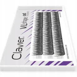 Kępki rzęs Clavier V&L Shape cat eyelashes skręt L - 10mm