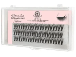 KĘPKI RZĘSY EYELASH Lewer Miami EXTRA VOLUME 11mm GĘSTE NATURALNE JEDWABNE