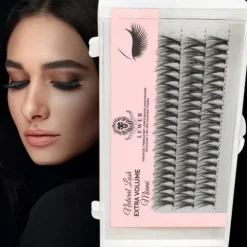 KĘPKI RZĘSY EYELASH Lewer Miami EXTRA VOLUME 11mm GĘSTE NATURALNE JEDWABNE