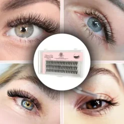KĘPKI RZĘSY EYELASH Lewer Miami EXTRA VOLUME 11mm GĘSTE NATURALNE JEDWABNE