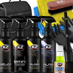 K2 PRO ZESTAW KOSMETYKÓW AUTA DETAILING CZYSZCZENIA SAMOCHODU XL na PREZENT