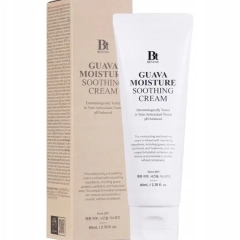 Krem do twarzy Nawilżający BENTON Guava Moisture Soothing Cream 80ml