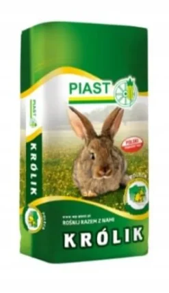 Królik Tucz Pasza dla królików w tuczu Piast 25kg