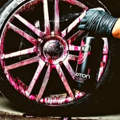 K2 Roton Pro Deironizer 1L Zestaw Do Czyszczenia Felg Płyn Do Mycia Krwawa
