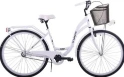 (K25) Rower miejski damski Kozbike 28 biały