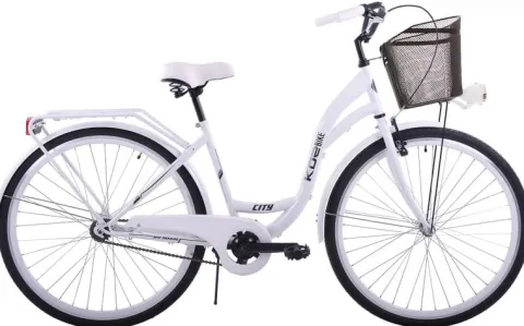 (K25) Rower miejski damski Kozbike 28 biały