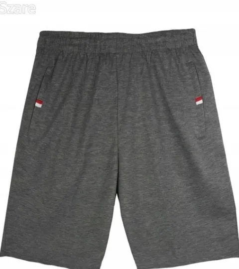 KRÓTKIE SPODENKI DRESOWE MĘSKIE KOLORY zamek 3XL
