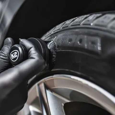 K2 SIGMA 1L DRESSING DO NABŁYSZCZANIA OPON APLIKATOR PĘDZELEK MIKROFIBRA