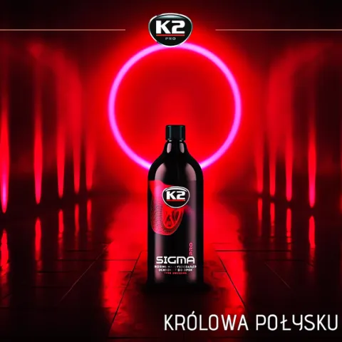 K2 SIGMA PRO 1L DRESSING NABŁYSZCZA PIELĘGNUJE CZERNIDŁO DO OPON PLASTIKÓW