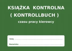 Książka czasu pracy kierowcy KONTROLLBUCH PL - DE - 10 szt.