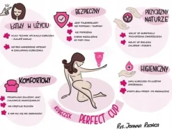 Kubeczek Menstruacyjny - Perfect Cup - Róż [M]