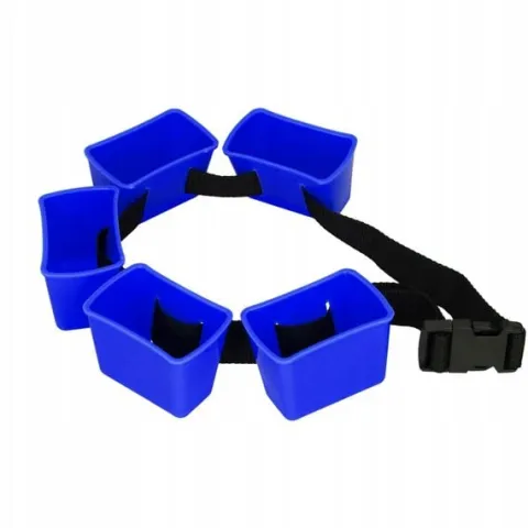 Kubeczki pas oporowy do pływania trening basen unisex regulowany Aqua Sport
