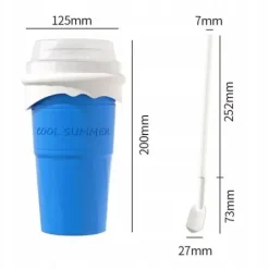 KUBEK DO ROBIENIA LODÓW GRANITY SORBETÓW SLUSHY KOKTAJLI MROŻONYCH 500ML