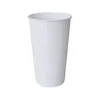 Kubek stożkowy 550 ml plastikowy biały do Sublimacji