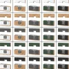 Kuchnia Modułowa Pojemna Z Blatem 2.0m Biała Szara Mat Butelkowa Zieleń