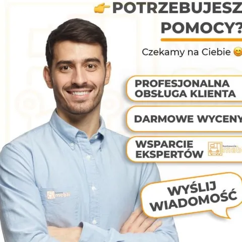 Kuchnia Mokka Plus 2.4m Modułowa Z Blatem Pojemna Wotan Biała Mat Dąb Wotan