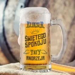 KUFEL NA PIWO na PREZENT dla TATY Dzień Ojca urodziny + dowolne IMIĘ