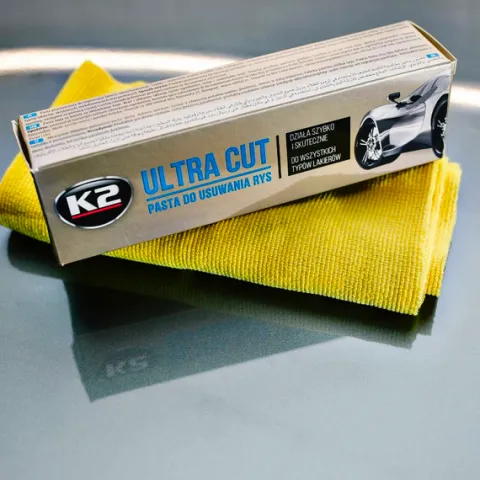 K2 ULTRA CUT VENOX PASTA MLECZKO usuwanie rys przywraca połysk DO LAKIERU