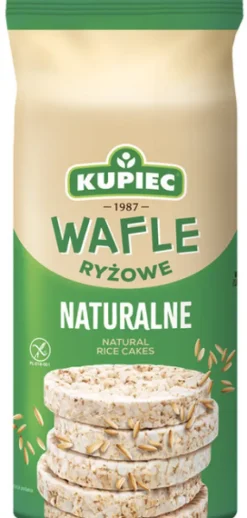 KUPIEC WAFLE RYŻOWE NATURALNE 120G