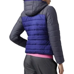Kurtka Reebok FW Padded Bomber damska pikowana zimowa z kapturem M