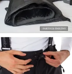 KURTKA+SPODNIE KOMBINEZON NARCIARSKI NA STOK NA NARTY ZIMOWY SANKI 3XL
