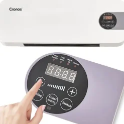 KURTYNA POWIETRZNA TERMOWENTYLATOR GRZEJNIK NAD DRZWI OKNO 1500W + PILOT