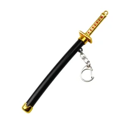 Kwadratowa Tsuba Katana | Metal | 15 cm | Brelok | Bleach