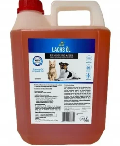 LAB V Olej z łososia dla psa i kota 5000ml 5L