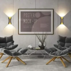 LAMPA ŚCIENNA ELEWACYJNA ZEWNĘTRZNY KINKIET LED 10W IP65 GÓRA DÓŁ ZŁOTY