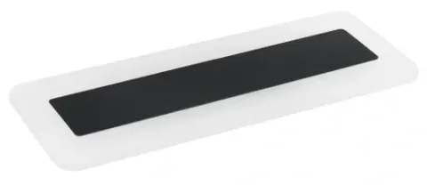 LAMPA ŚCIENNA ELEWACYJNA ZEWNĘTRZNY KINKIET LED 20W IP54 SZKLANY PANEL