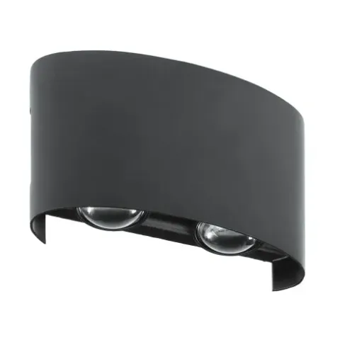 LAMPA ŚCIENNA ELEWACYJNA ZEWNĘTRZNY KINKIET LED 4W IP65 GÓRA DÓŁ