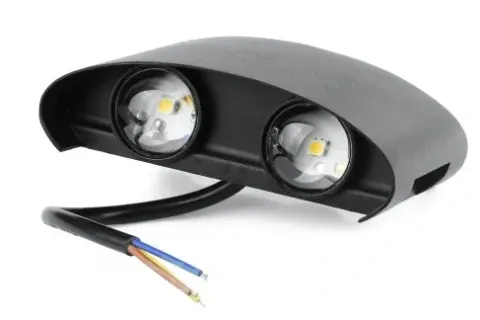 LAMPA ŚCIENNA ELEWACYJNA ZEWNĘTRZNY KINKIET LED 4W IP65 GÓRA DÓŁ
