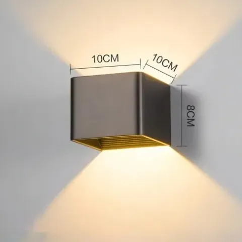 LAMPA ŚCIENNA ELEWACYJNA ZEWNĘTRZNY KINKIET LED 5W IP65 GÓRA DÓŁ LOFT