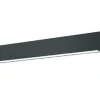 Lampa ścienna, kinkiet IBROS L czarny IP44 do łazienki