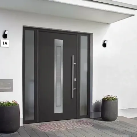 Lampa ścienna zewnętrzna z czujnikiem ruchu i zmierzchu 9W