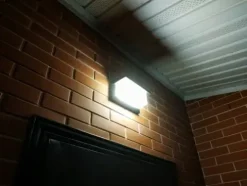 LAMPA ELEWACYJNA CZUJNIK RUCHU KINKIET OGRÓD E27