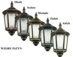 Lampa elewacyjna KINKIET ogrodowy Retro Maxi dół - stylowy dodatek do domu